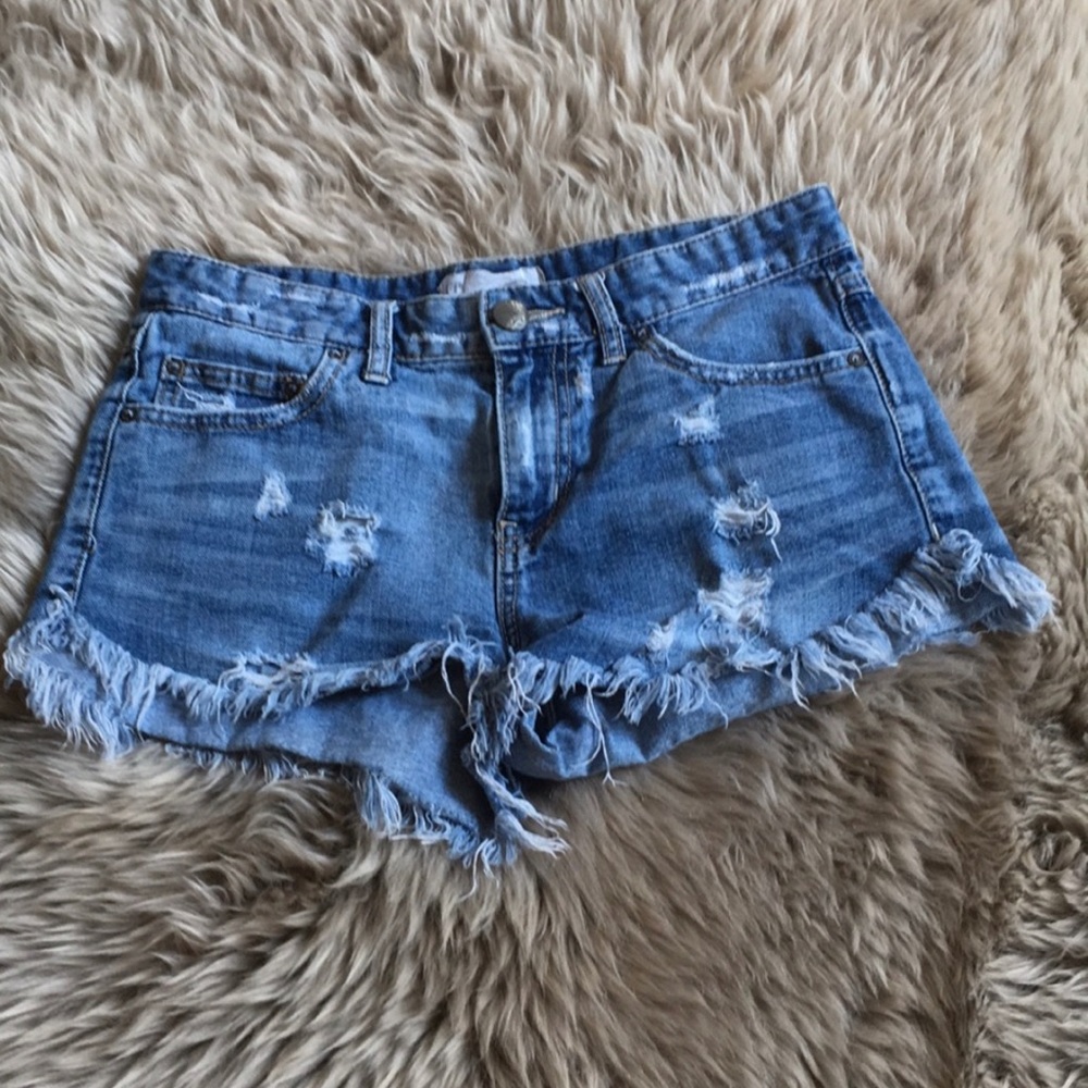 FREE PEOPLE JEAN SHORTS